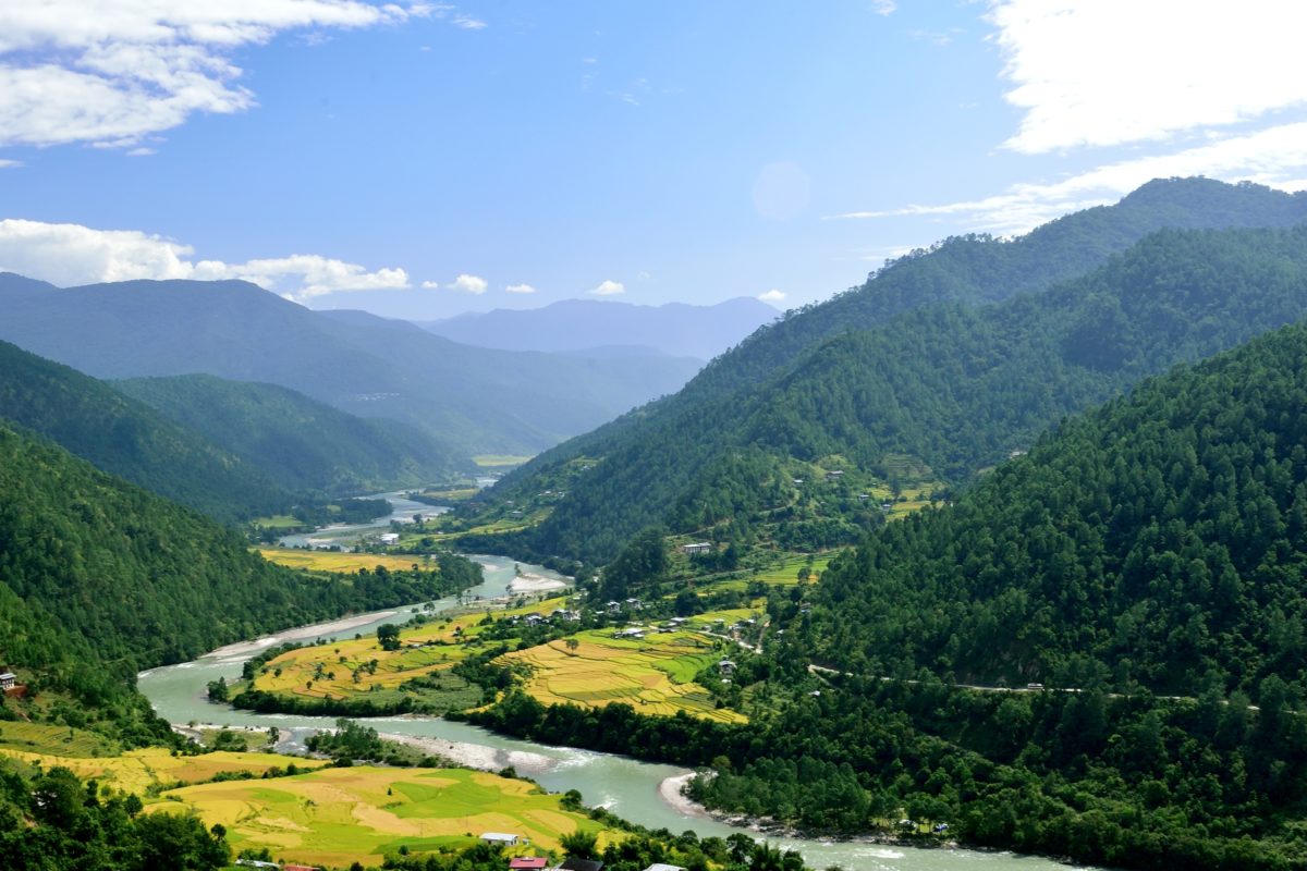 Punakha Valley Bhutan